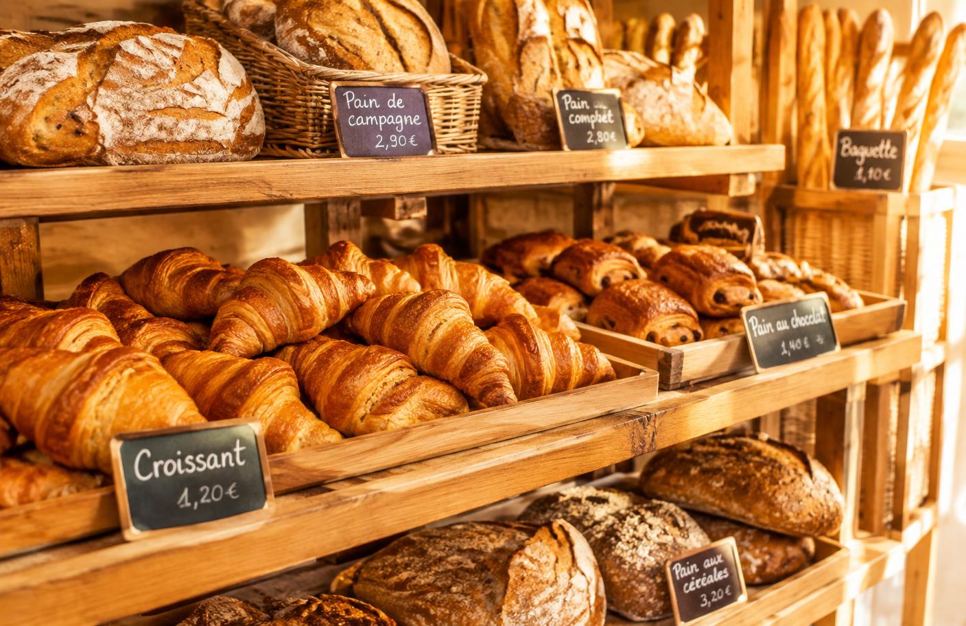Exemple de site Le Fournil pour boulangerie